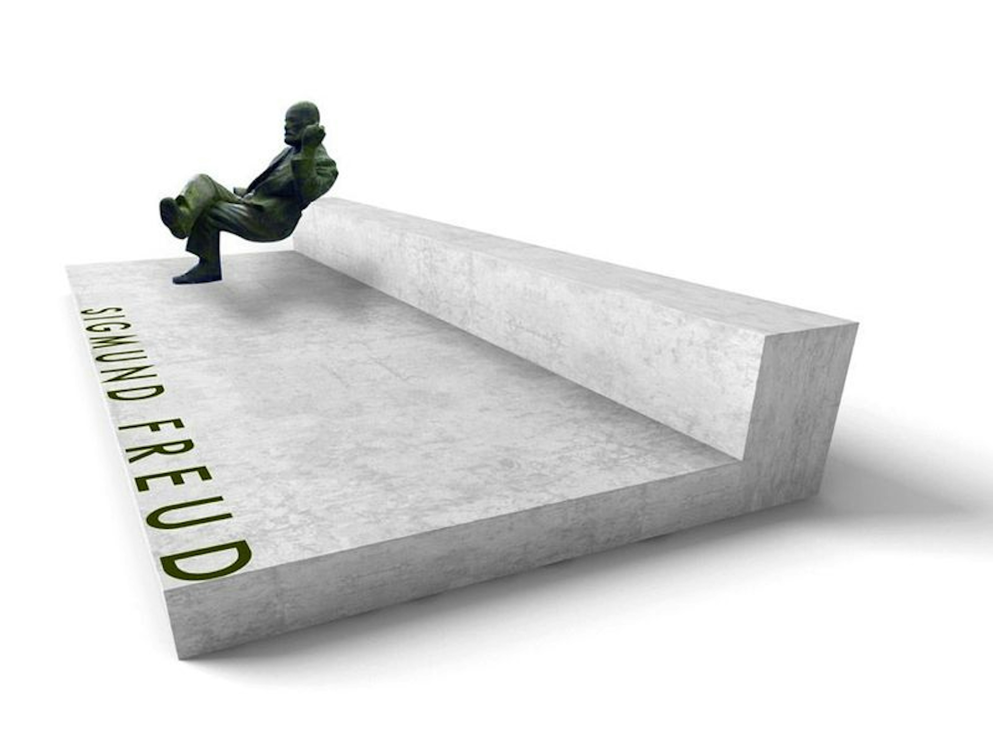 Model pomníku Sigmunda Freuda pro Prahu