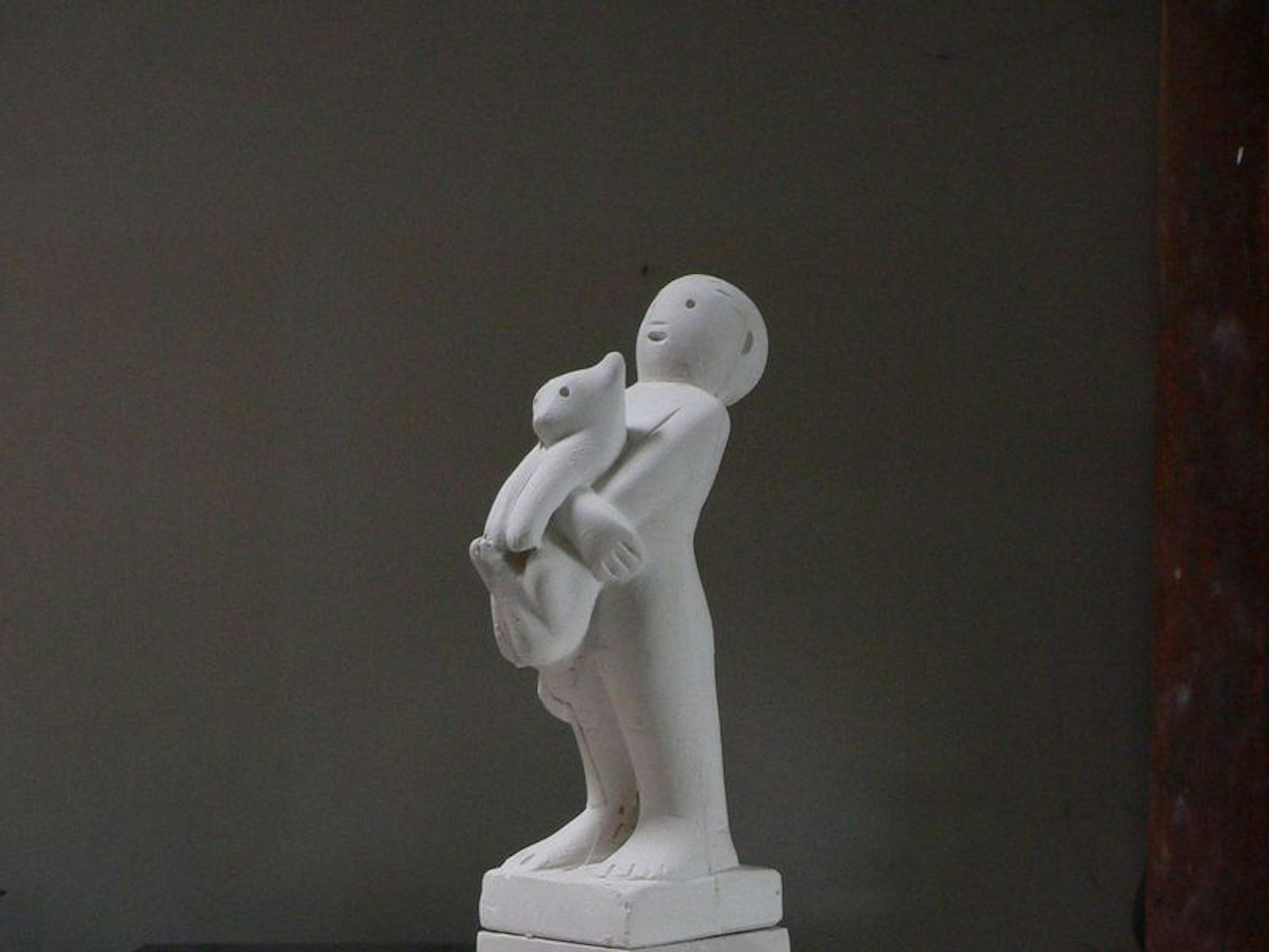 Model Kašny – Chlapec s kočkou