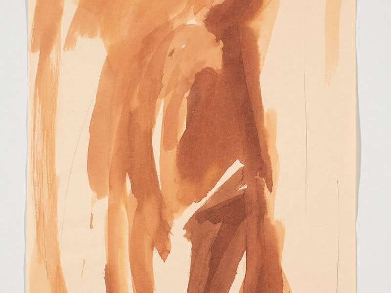 z cyklu kreseb Zvěstování